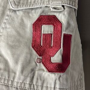 NCAA men’s khaki licensed cargo shorts